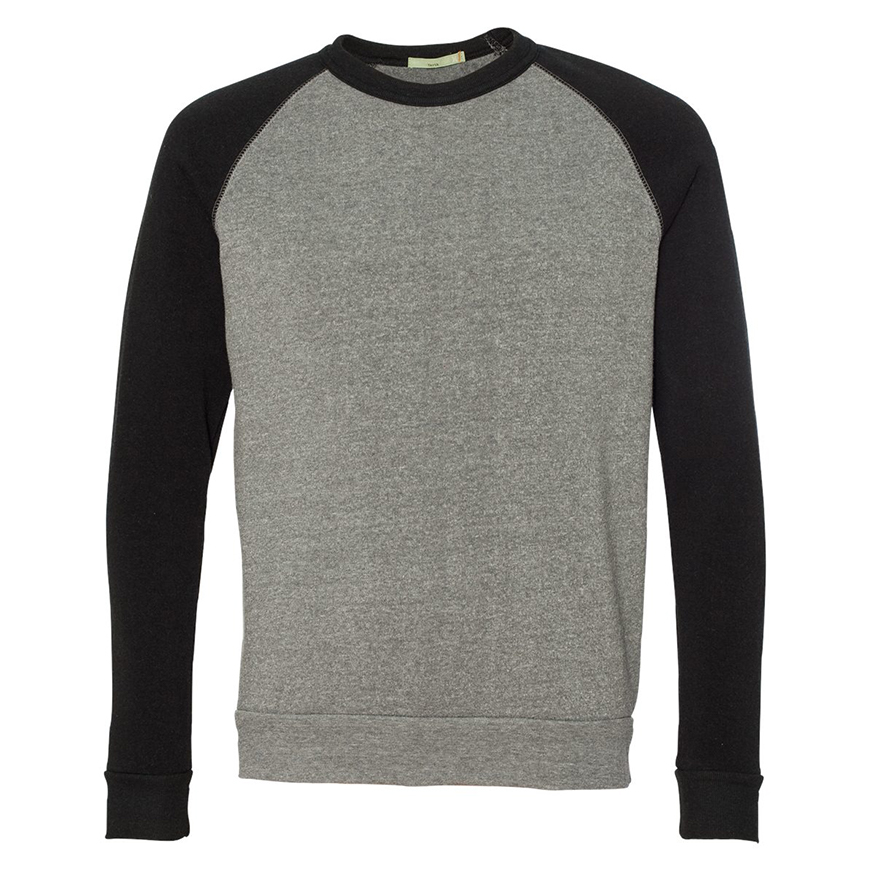 Alternative - Champ Eco-Fleece Colorblocked Sweatshirt - 32022: AL-32022