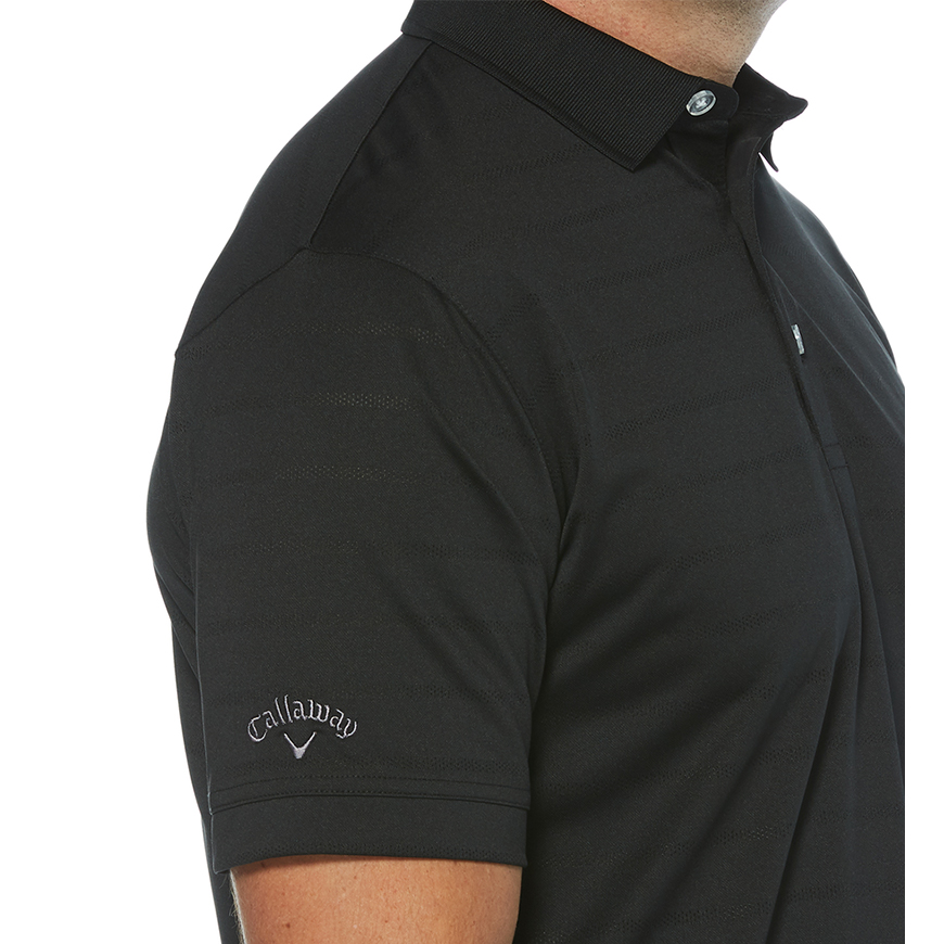 Callaway Men's Ventilated Striped Polo: CA-CGM451V1