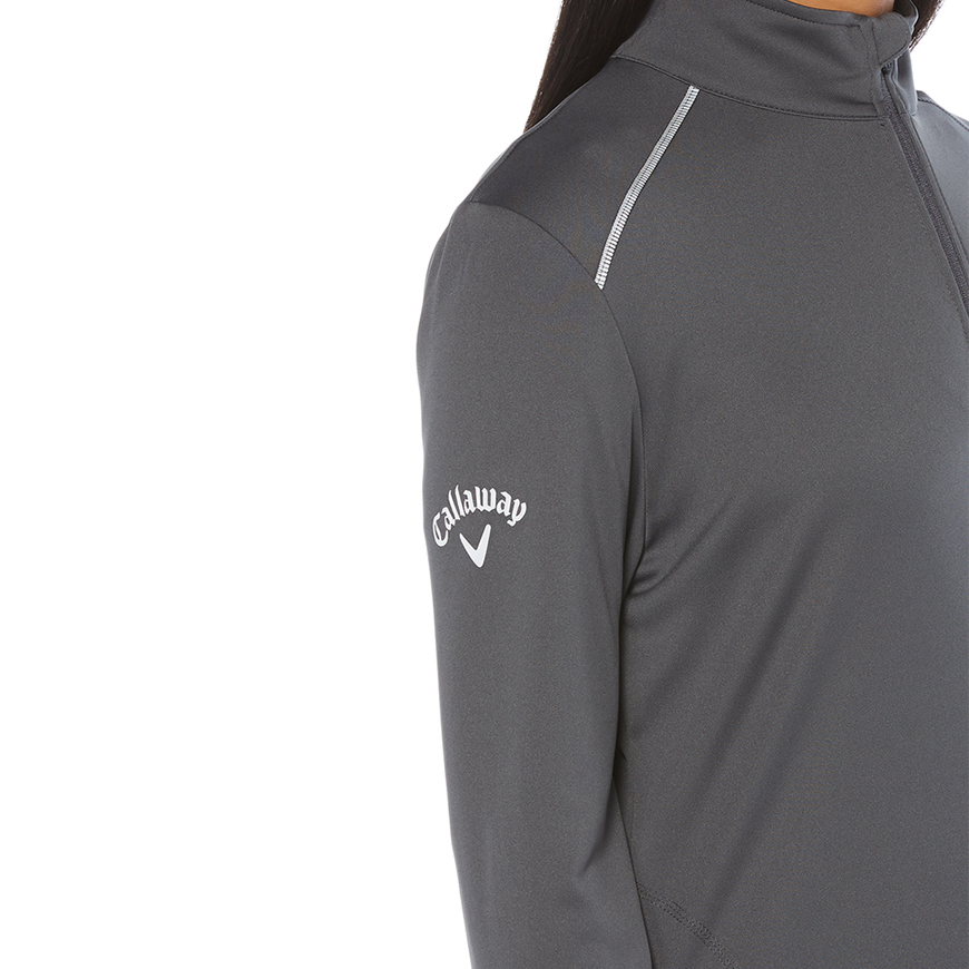 Callaway Ladies' 1/4 Zip Water Repellent Pullover: CA-CGW545V4