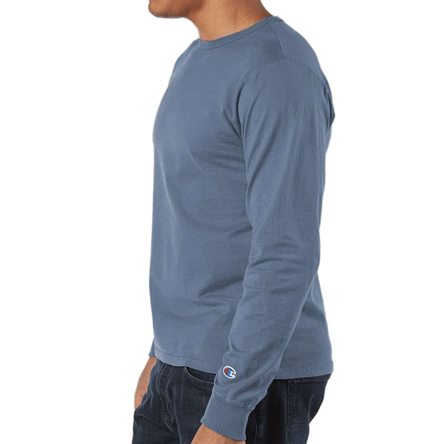 Champion - Garment-Dyed Long Sleeve T-Shirt - CD200: CH-CD200V1
