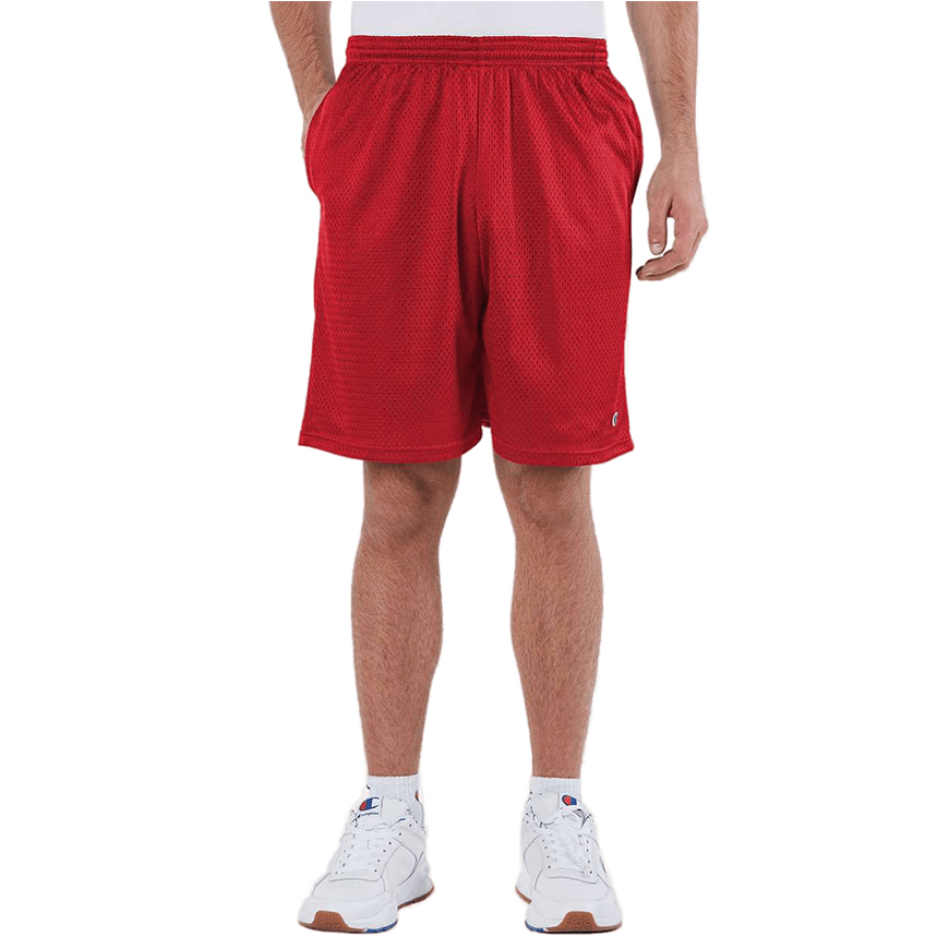 Champion - Polyester Mesh 9" Shorts with Pockets - S162: CH-S162