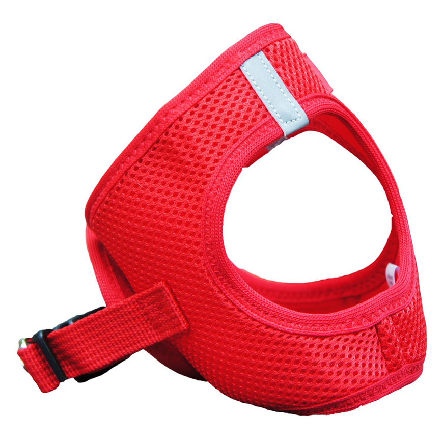 American River Solid Ultra Choke Free Dog Harness  Red: DD-10356V1