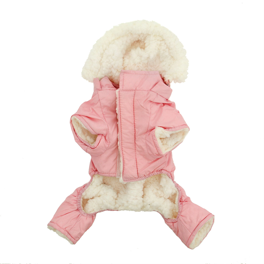 Ruffin It Dog Snowsuit Harness  Pink : DD-2100