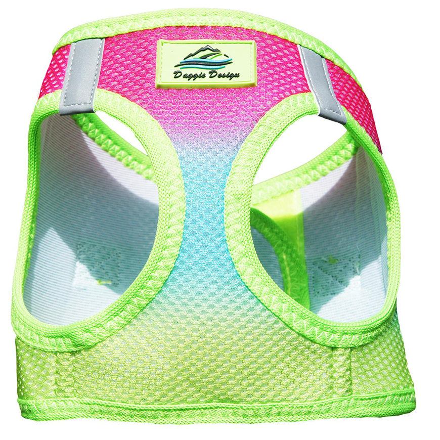 American River Choke Free Dog Harness Ombre Collection  Rainbow: DD-60951V1