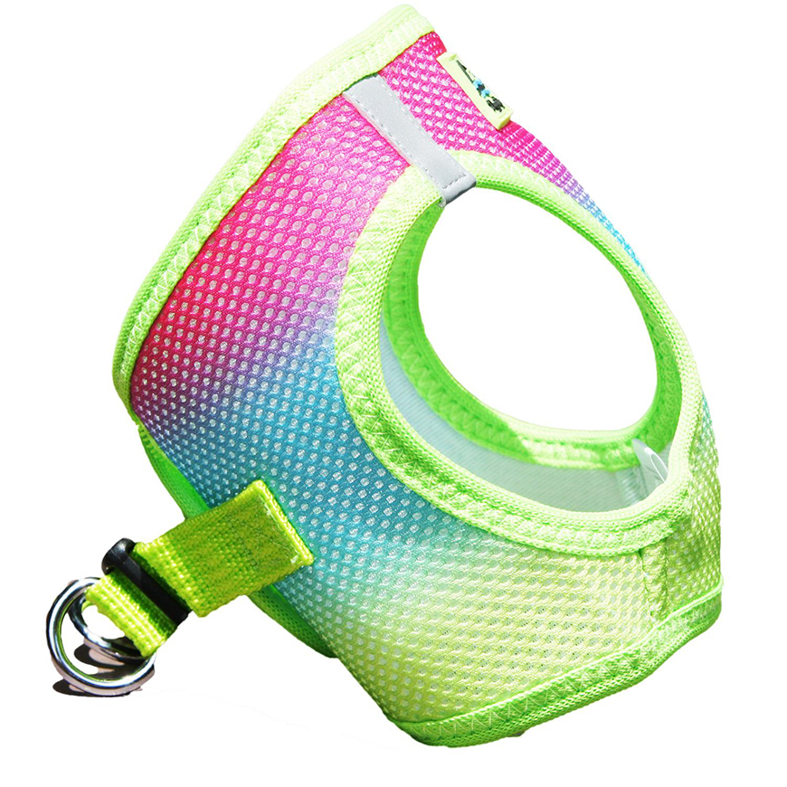 American River Choke Free Dog Harness Ombre Collection  Rainbow: DD-60951V3