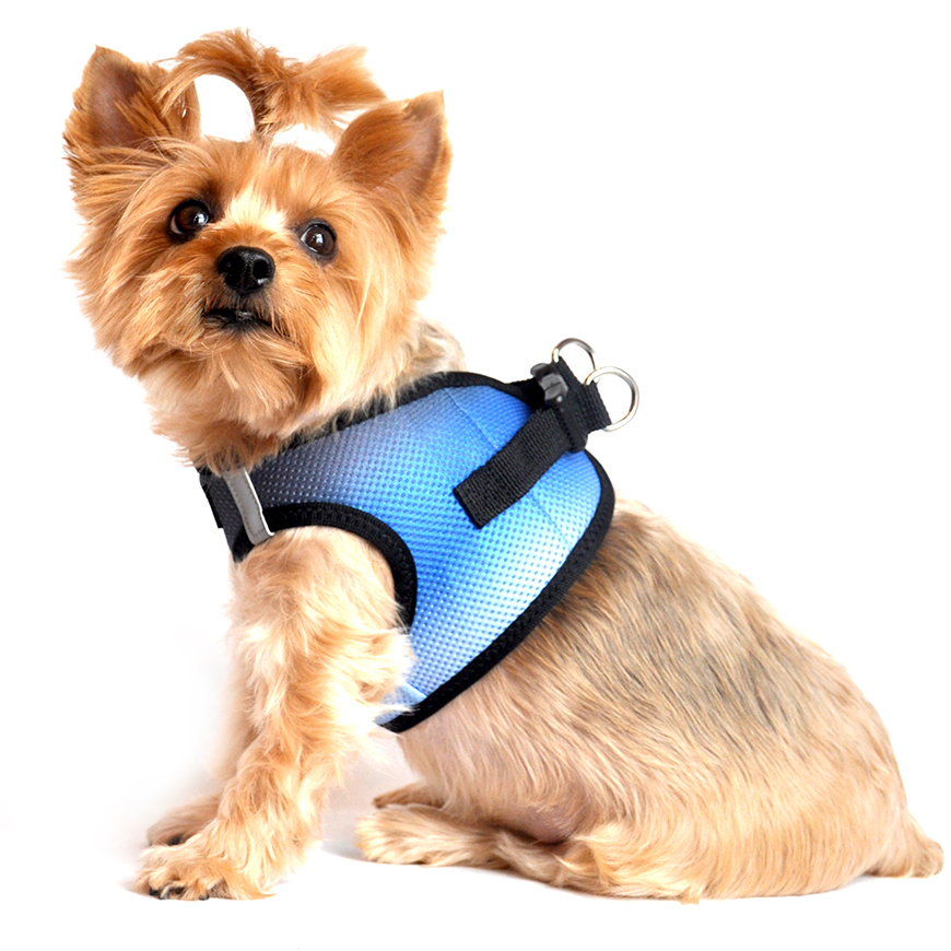 American River Choke Free Dog Harness Ombre Collection  Midnight Sky: DD-60958V3