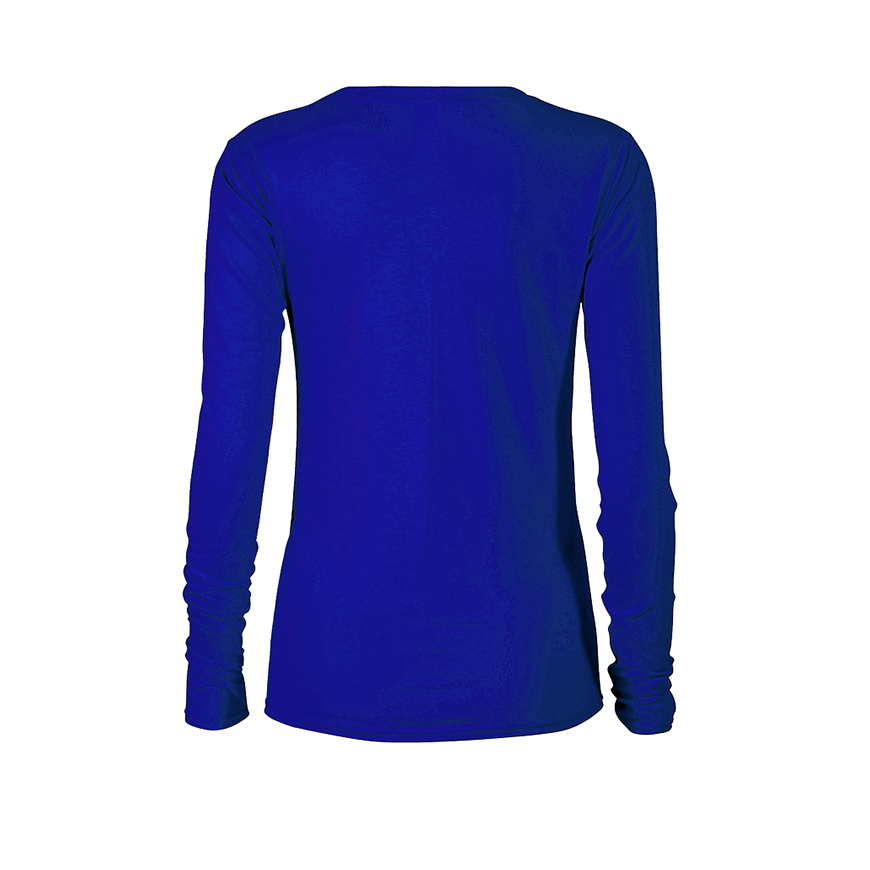 Delta Dri 30/1's Ladies Performance Long Sleeve Tee: DE-56535LV3