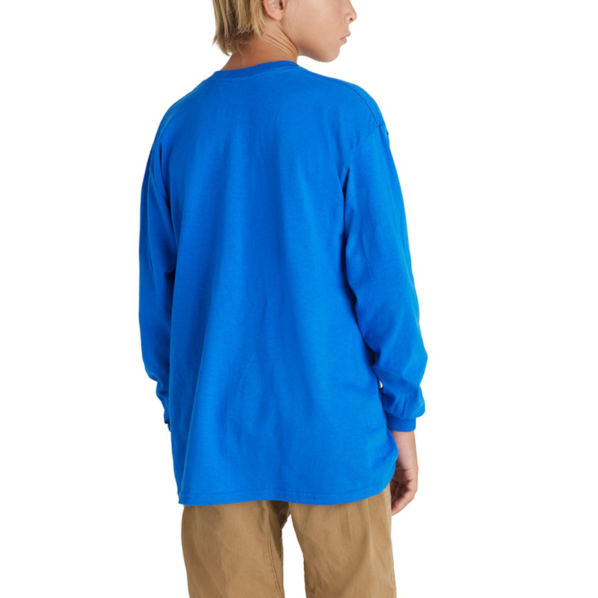 Pro Weight Youth 5.2 oz Regular Fit Long Sleeve Tee: DE-61070V3