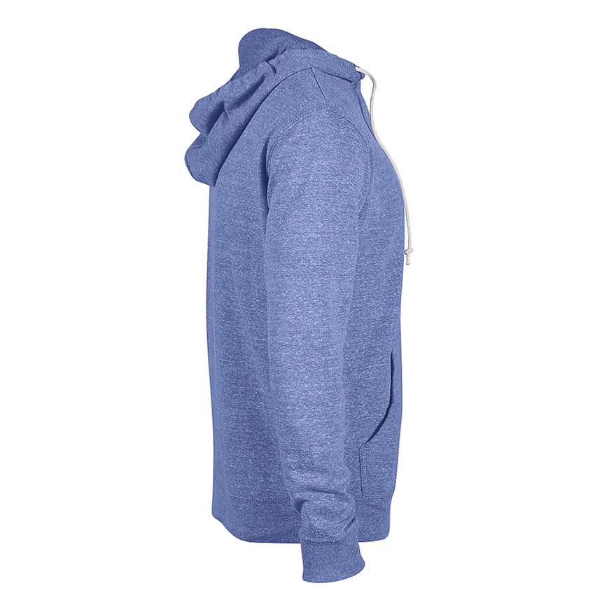 Delta Fleece Adult Snow Heather French Terry Hoodie: DE-94200V1