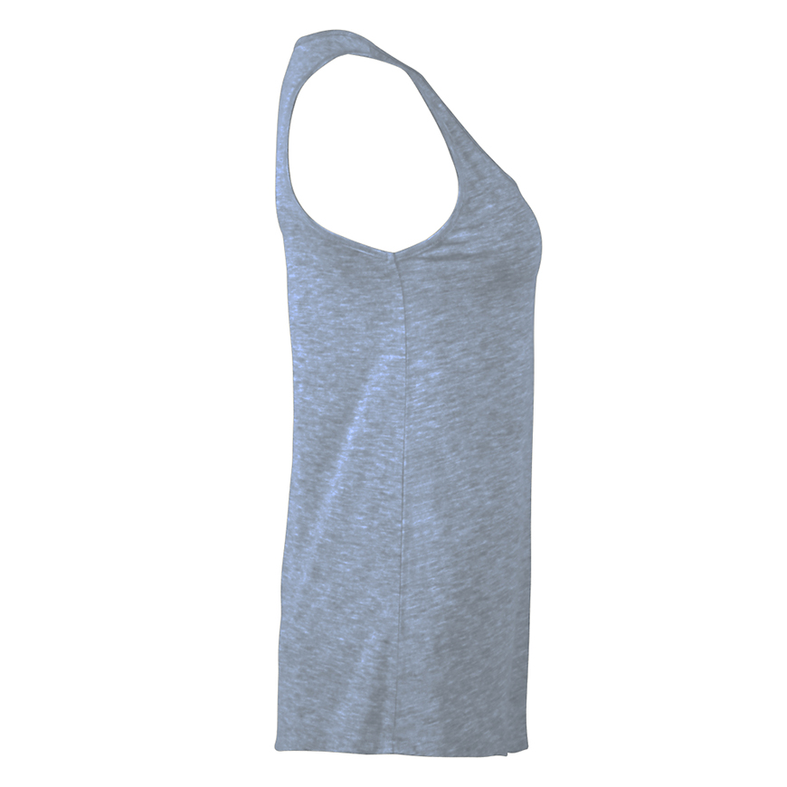 Delta Platinum Ladies Tri-Blend Flowy Tank: DE-P506TV1