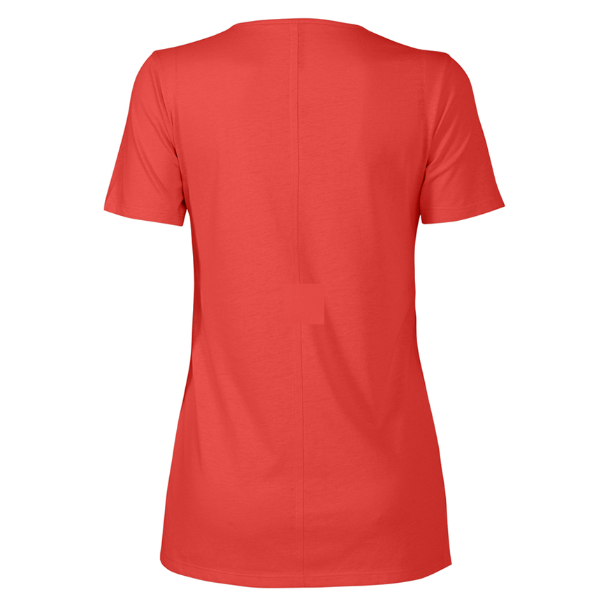 Delta Platinum Ladies CVC Short Sleeve Crew Neck Tee: DE-P513CV3