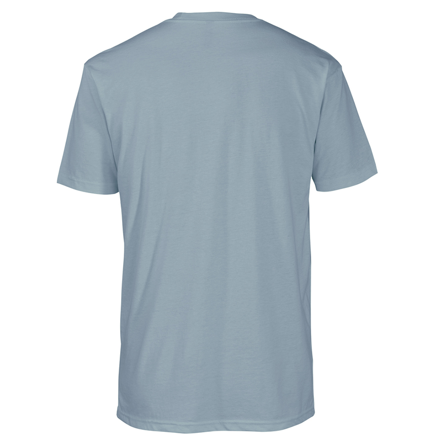 Delta Platinum Adult 100% Cotton Short Sleeve Crew Neck Tee: DE-P601V3