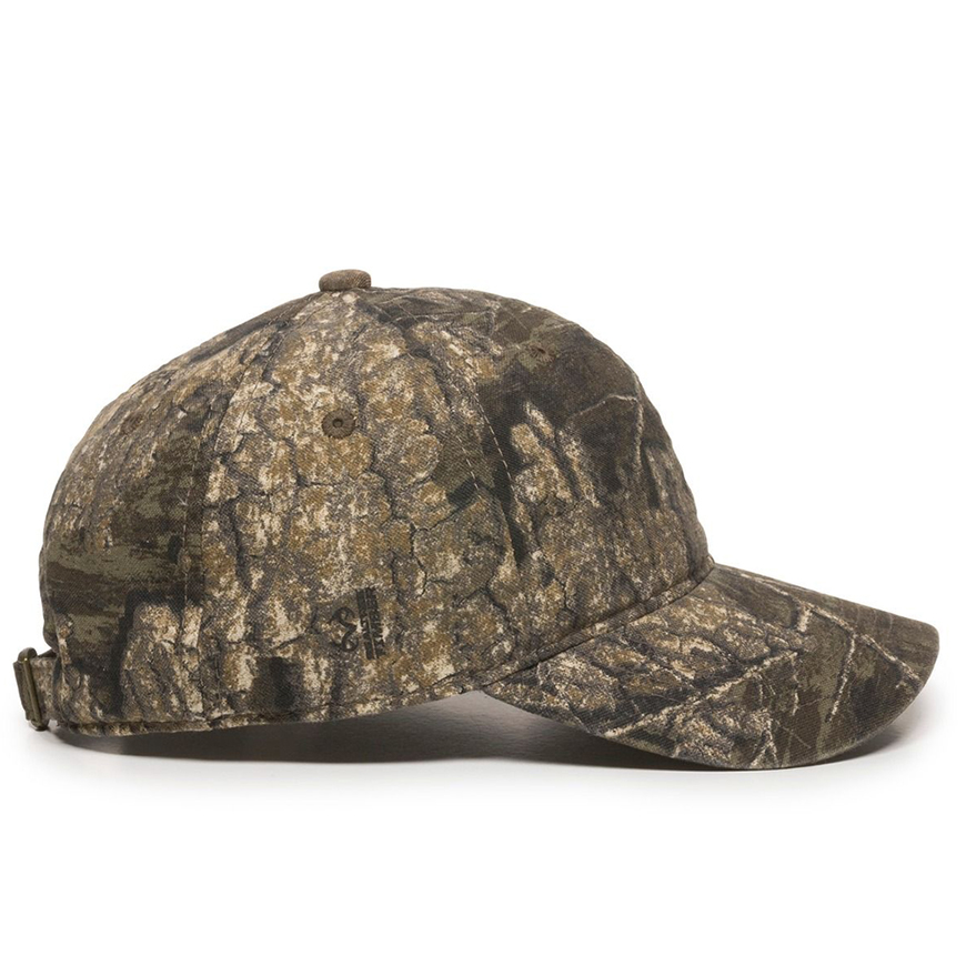 Outdoor Cap Garment Washed Camo Cap: OU-CGW115V1