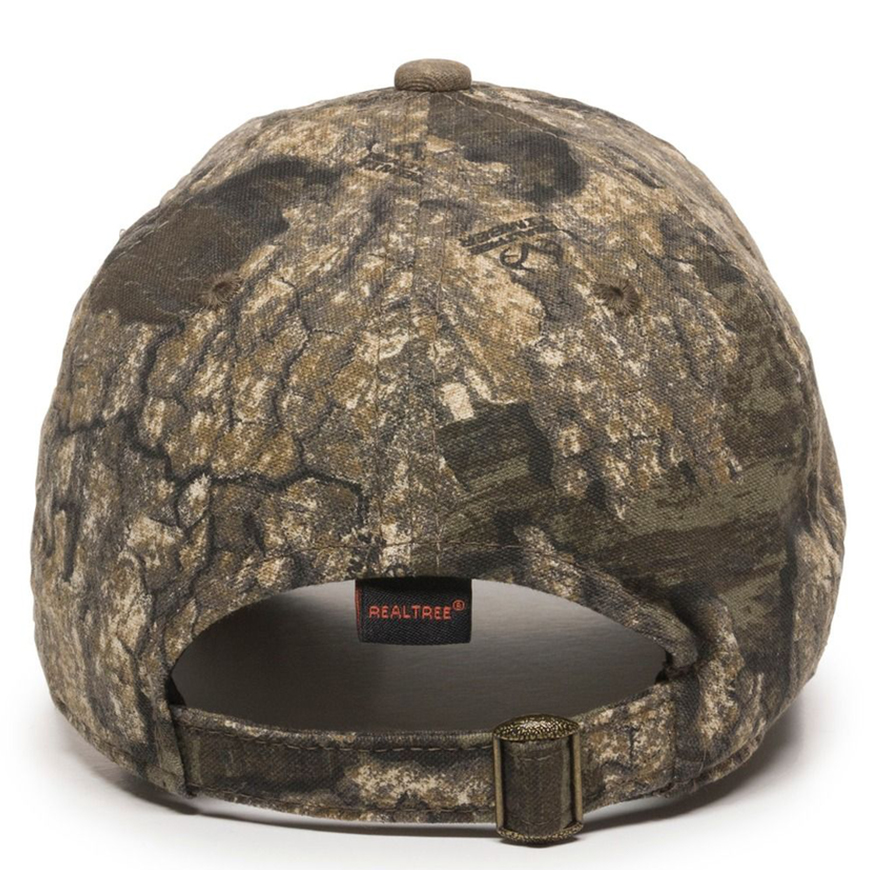 Outdoor Cap Garment Washed Camo Cap: OU-CGW115V3