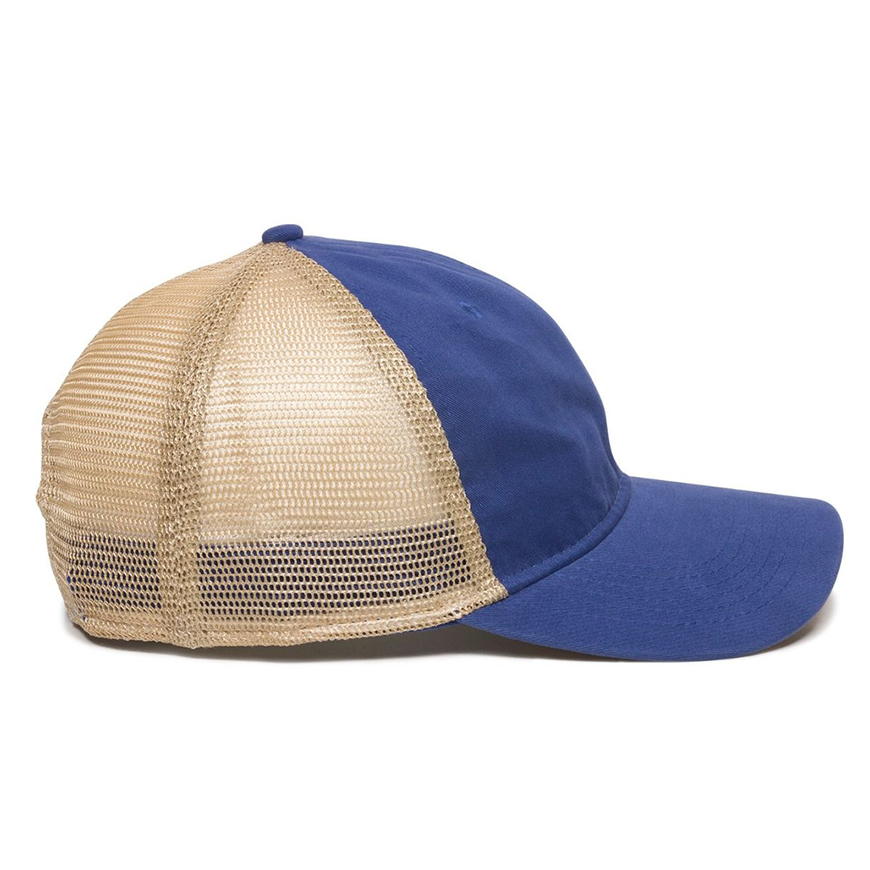 Outdoor Cap Tea-Stained Mesh Back Hat: OU-PWT200MV1
