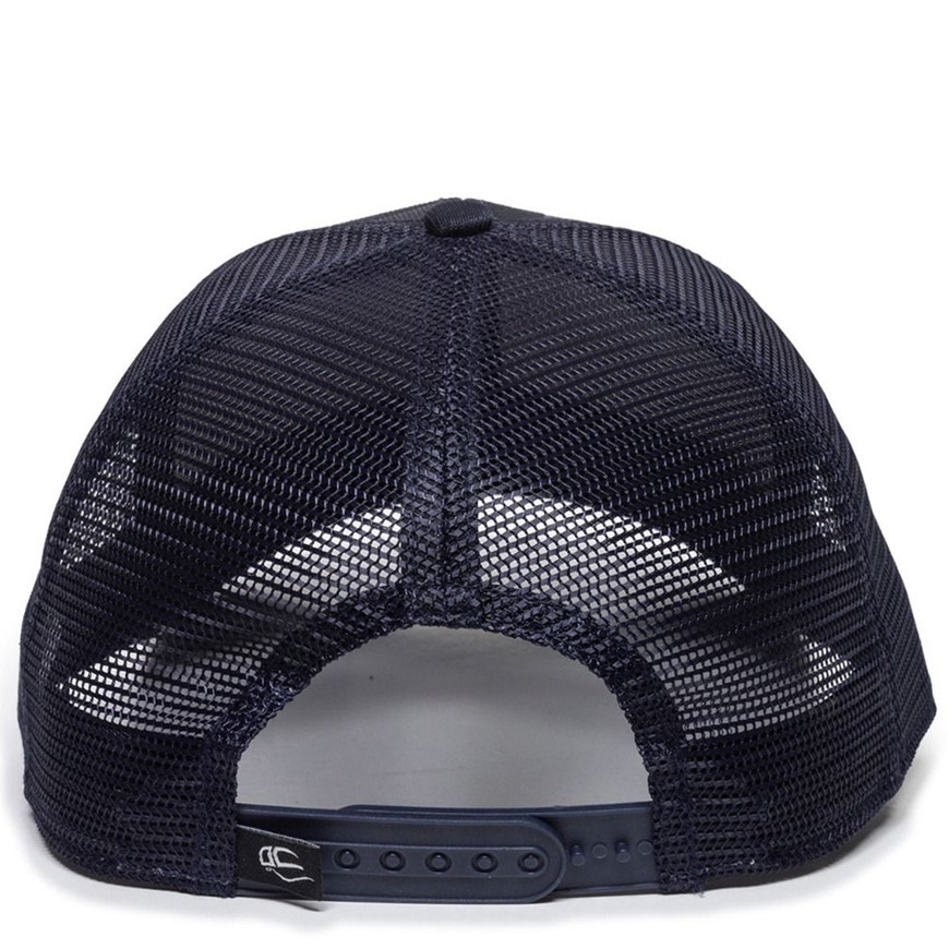 Outdoor Cap Debossed American Flag Mesh Back Cap: OU-USA750MV3