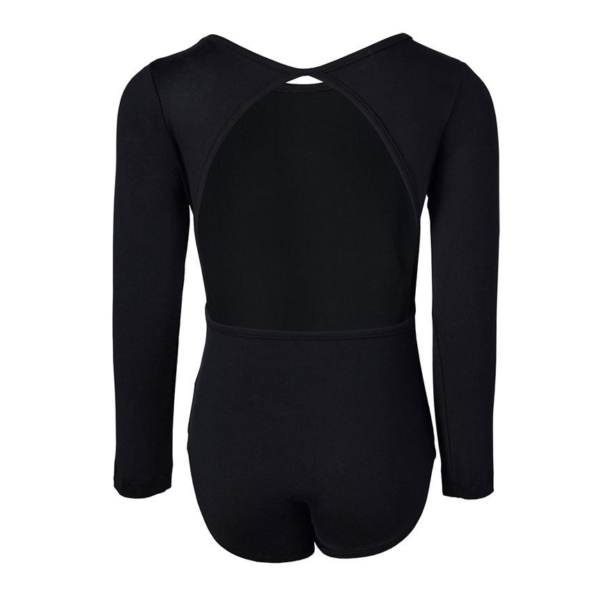 Soffe Girls Crushed Long Sleeve Bodysuit: SO-1237GV3