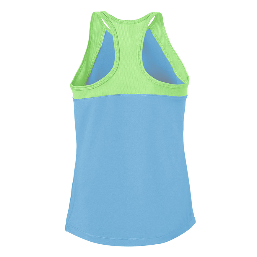 Soffe Girls High Neck Track Tank: SO-1504GV3