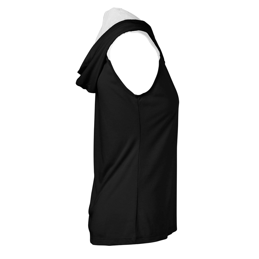 Soffe Womens Short Sleeve Hoodie: SO-1760VV1