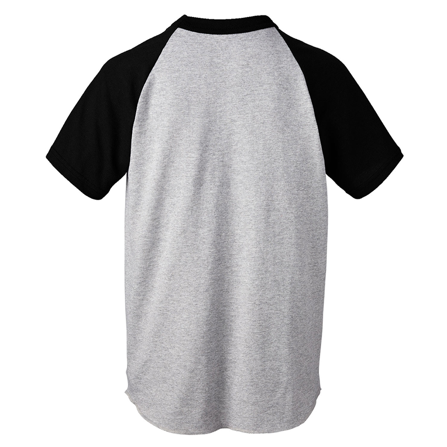 Soffe Youth Short Sleeve Baseball Tee: SO-208BV3