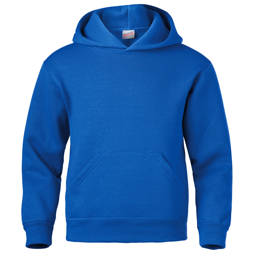 Soffe Juvenile Classic Hooded Sweatshirt: SO-J9289