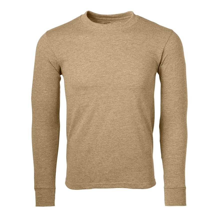 Soffe Adult DriRelease Performance Military Long Sleeve Tee: SO-M875